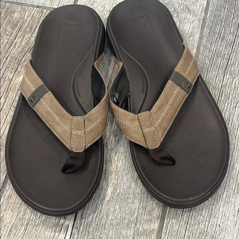 Reef cushion, platform, flip-flops